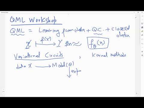 Day1-Lecture: What are the Basic Quantum Machine Learning Models?