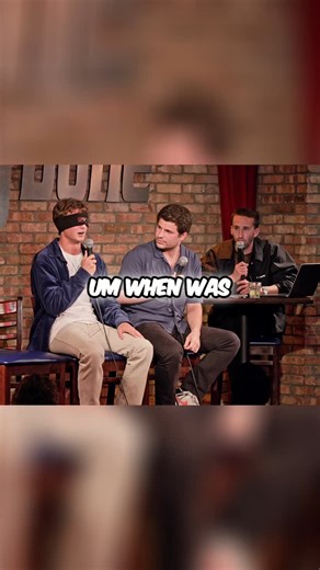 Blind Chemistry  on Instagram: "#21 Sad Song Made Me Cry_ Blindfolded Comedian's Tears!"