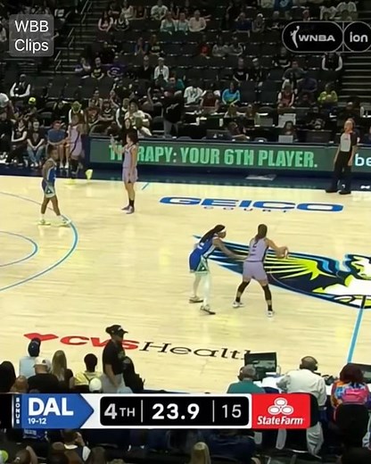 Last 24 seconds of Golden State Valkyries vs Dallas Wings