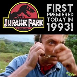Hold onto your butts.. JURASSIC PARK turns 25 today! 🦖 | Nightmare on Film Street