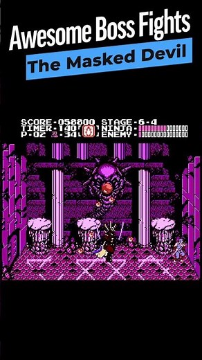 Awesome Boss Fights ninja gaiden boss 6 The Masked Devil