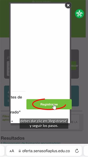 Estudiar en el SENA un programa técnico o tecnólogo de manera virtual es muy fácil. 💚🇨🇴 Solo debes seguir estos pasos ingresando a www.senasofiaplus.edu.co. #EstudiaEnElSENA #EstudieMijo | Sena Comunica