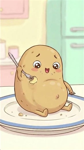 Funny Potato Cartoon | WonderChildReels