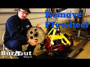 How to Remove Torque Converter and Flywheel From a Chevy 350 - Burnout Tutorials