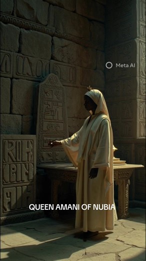 QUEEN AMANI OF NUBIA — 5th Century Africa “She didn’t rule decline — she endured it.” #NubianHistory #AncientQueens #AfricanArchaeology #EndOfEmpires #foryourpage
