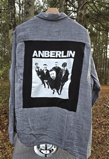 Anberlin Band Flannel | Band Tee Concert Outfit | Repurposed Clothing | Rock N Roll Aesthetic | Jacket/shirt | Size XXL - Etsy