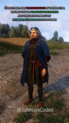 The Developers Left These Messages On Unobtainable Items In KCD2