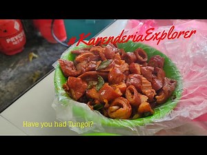 Yummy Deep Fried Pig Intestines and Pig Stomach at Delfa Tungolan | Philippines Street Food