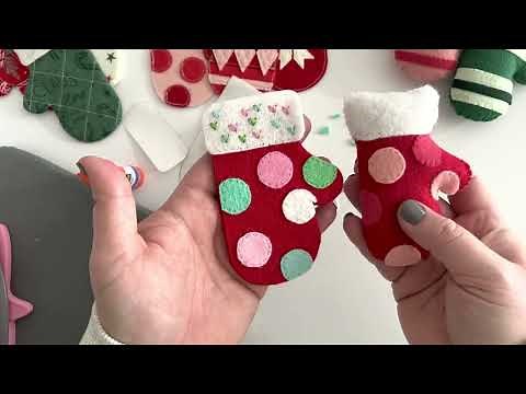 Mitten Ornament/ Garland Tutorial