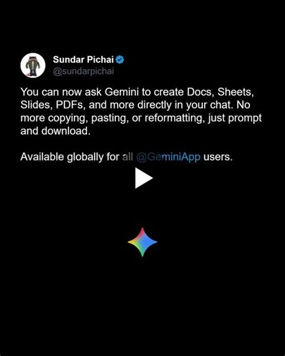 #ai #artificialintelligence #machinelearning #generativeai #gemini #googleai #tech #technology #innovation #futureofwork #productivity #automation #developers #programming #coding… | MOHAMMED AMEERKHAN