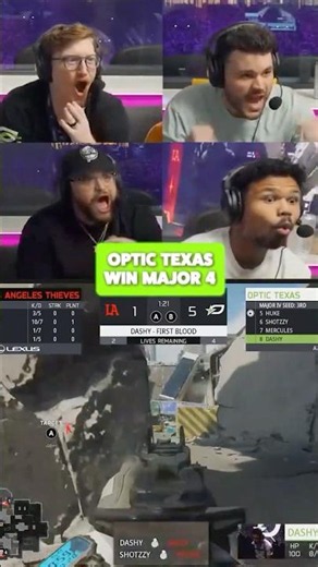 OPTIC TEXAS WIN MAJOR 4 🏆