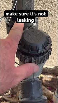 How to Replace a Sprinkler Valve Solenoid in 60 Seconds | Easy Irrigation Repair