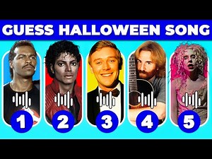 Guess the Halloween Song 🎶🎃 | Halloween Quiz 2025