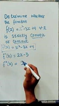#shorts convex and concave function concavity and convexity #calculus #maths #optimization