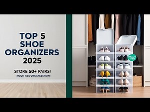 👠TOP 5 Best Shoe Organizers of 2025!