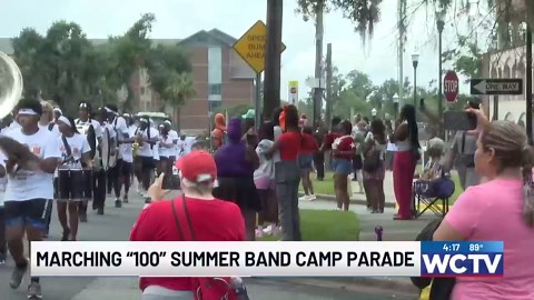 Over 400 participate in annual FAMU Marching 100 Summer Band Camp parade