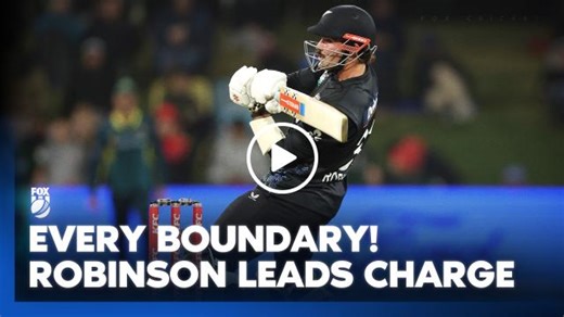 Every Boundary! Robinson's brilliant ton