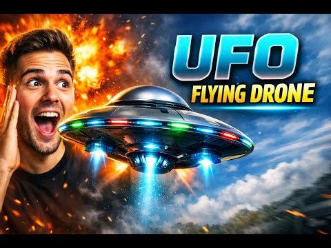 Best RC UFO Drone Review 2026 | $6000 High-End RC Flying UFO Drone Unboxing & Test