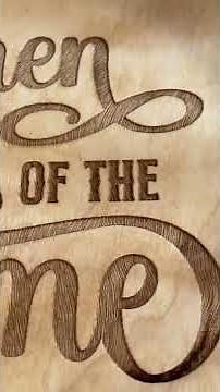 Pine wood plate lasers engraving with xTool D1 Pro