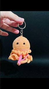 Cute crochet octopus 🐙. #yarnlove #crocheting #octupus #madewithlove