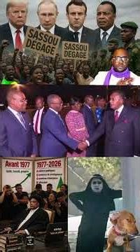 NATO and the United States, having not validated the election, the blackmailer Sassou is returnin...
