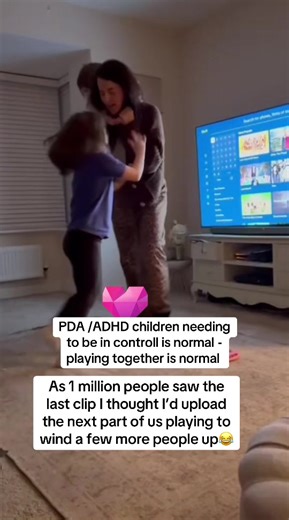 PDA children always need to feel in control and connected to their safe person ❤️ #pda #adhd #autism