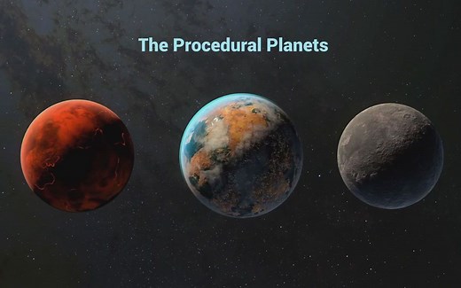 【blender】多种类星球制作教程