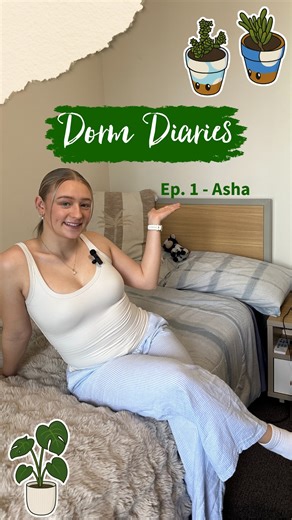 University Hall, UWA on Instagram: "Ever wondered what UniHall Studio Room really looks like? 👀 We got an inside look at Asha’s space which is practical, homey and super cute! From a collage photo wall on the pin up board to lots of plants and greenery, Asha has created a space that’s full of personality. 🪴 If you stay to the end of the video, Asha shares her top three tips to making your college dorm feel like a home away from home! What’s the one thing you couldn’t live without in your dorm?