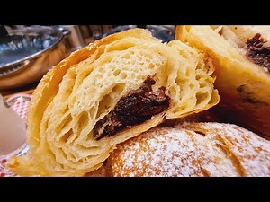 Rongyoskifli csokis törődés ~ Ungarische Croissant ‪@szokykonyhaja‬