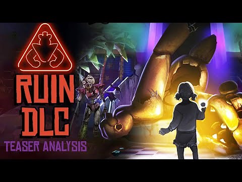 Official FNAF: Security Breach "Ruin DLC" - Full Teaser Analysis