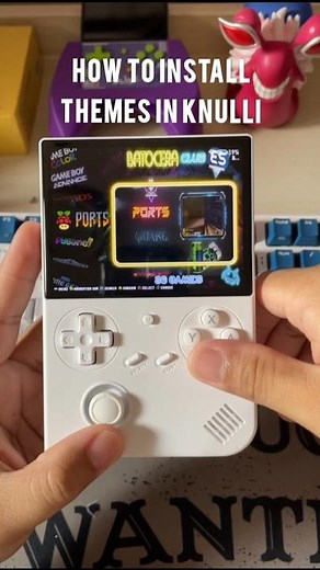 How to Install Themes in Knulli Batosera RG40XX V RG40XX H RG355 H RG35XX SP RG35XX plus Anbernic