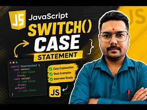 JavaScript Switch Case Statement Lecture 1