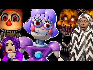 WE FOUND MISS ANI-TRON DETENTION AND SIREN COP TOY ANIMATRONICS IN PRISON JAIL BREAK IN ROBLOX