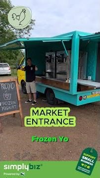 Meet Warren from Frozen Yo — the froyo truck bringing guilt-free joy since 2014