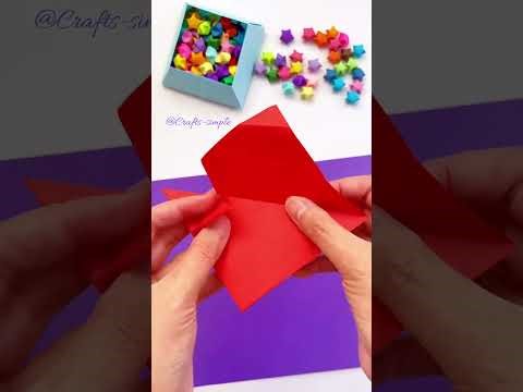 DIY Cute paper box #diy #paper #craft #handmade