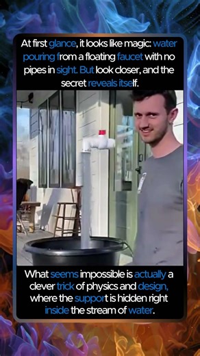 The Floating Tap Illusion How Does It Work #shorts