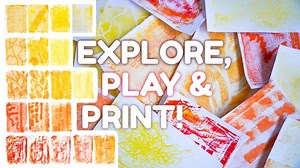 Trace Monotype: An Art of Play and Print | A Beginners Printmaking Session | Gemma the Pen | Skillshare
