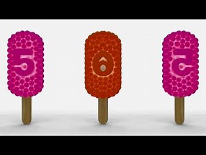 Learn Numbers with 3D Popsicle From Normal To Chaos Effect