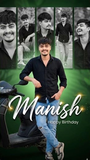 GEMINI AI PHOTO EDITING | NEW VIRAL BIRTHDAY PROMPT FOR BOYS 🥀 #shorts #shortsfeed #gemini