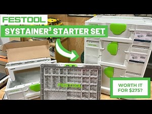 *NEW FESTOOL 2021* Systainer³ Starter Set (SYS3, Systainer Gen 3) // Unboxing & Overview of Set