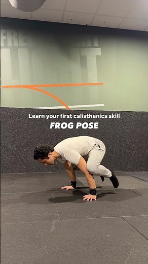 FROG POSE Tutorial in 5 Steps ✅ #calisthenics #gym #fitness #frogpose #shorts