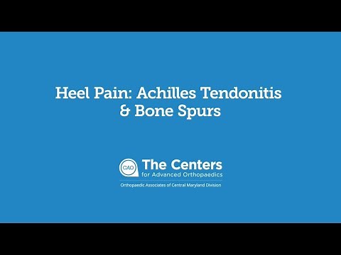 Dr. Marc Lipton, DPM: Heel Pain Achilles Tendonitis and Bone Spurs