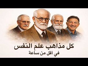 كل مدارس علم النفس في فيديو واحد: فهم الإنسان بالكامل