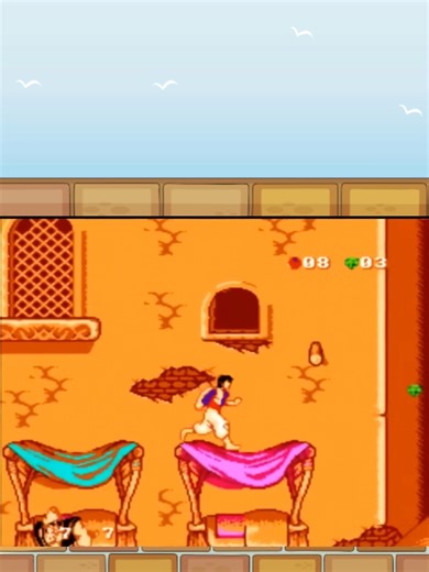 Gameplay Aladdin #nintendo #nes #snes #aladin