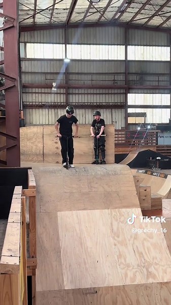 Nearly landed my first backflip #scooter