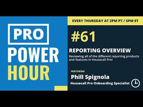 Pro Power Hour: Reporting Overview