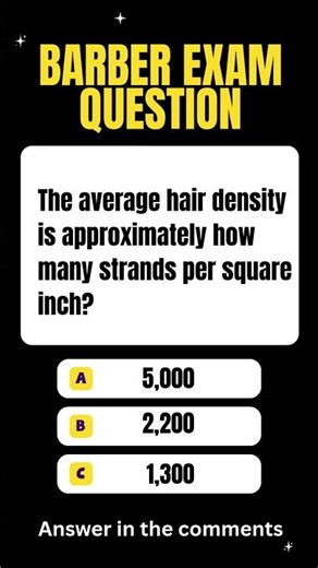 Barber Exam Question #1 | Can You Answer This?
