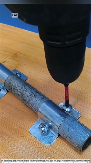Water pipe fixing pin
