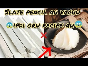 How to make slatepencilrecipes#howtoeatslatepenci#slatepencileating