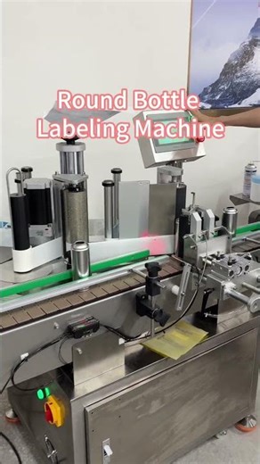Round Bottle Labeling Machine | Automatic Labeling Solution
